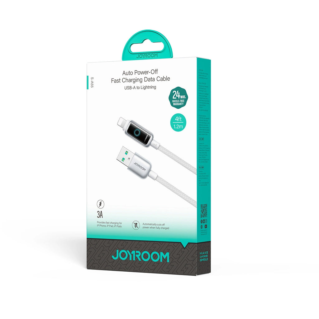 Joyroom S-A55 StarFlight 3A USB-A - Lightning Kabel 1,2 m - weiß