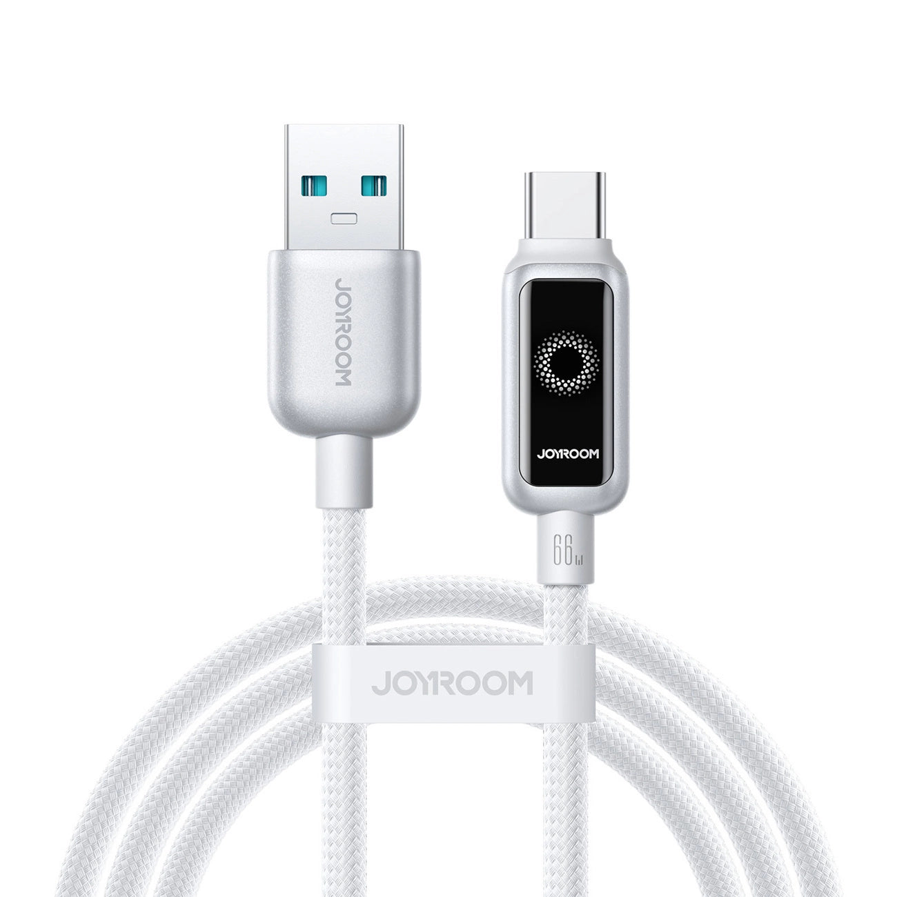 Joyroom S-A55 StarFlight 66W USB-A - USB-C Kabel 1,2 m - Weiß
