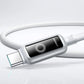 Joyroom S-A55 StarFlight 66W USB-A - USB-C Kabel 1,2 m - Weiß