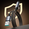 Joyroom S-A56 EnjoyX Series 90° USB-A - USB-C 3A Kabel 1,2m - schwarz