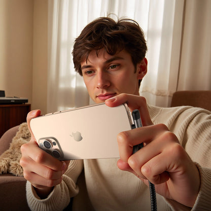 Joyroom S-A56 EnjoyX Series 90° USB-C - Lightning Kabel 30W 1,2m - schwarz