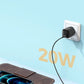 Joyroom Schnelles USB Typ C Ladegerät 20W Power Delivery Quick Charge 3.0 AFC schwarz (L-P202)