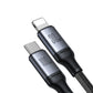 Joyroom Speedy Series S-A21 2in1 USB-C – USB-C/ Lightning -Kabel 100 W 1,5 m – Schwarz