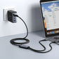 Joyroom Speedy Series S-A21 2in1 USB-C – USB-C/ Lightning -Kabel 100 W 1,5 m – Schwarz
