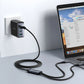 Joyroom Speedy Series S-A21 2in1 USB-C – USB-C/USB-C-Kabel 100 W 1,5 m – Schwarz