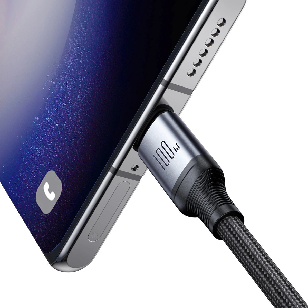 Joyroom Speedy Series S-A21 2in1 USB-C – USB-C/USB-C-Kabel 100 W 1,5 m – Schwarz