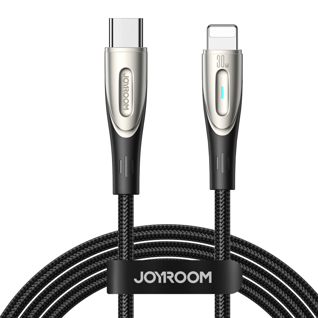 Joyroom Star-Light Series SA27-CL3 USB-C / Lightning 30W 1,2m Kabel - Schwarz