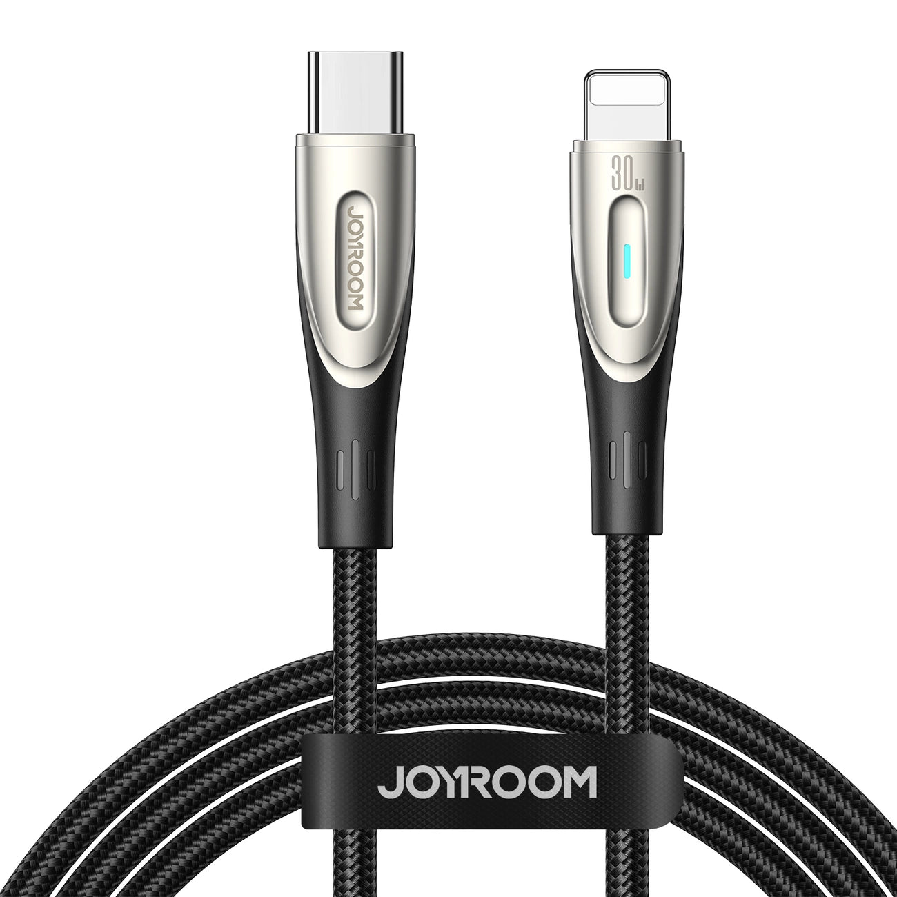Joyroom Star-Light Series SA27-CL3 USB-C / Lightning 30W 1,2m Kabel - Schwarz
