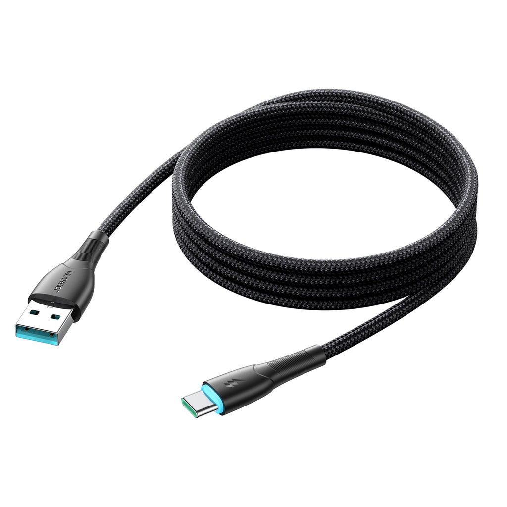 Joyroom Starry Series SA32-AC3 3A USB-A/USB-C-Kabel 1 m – schwarz