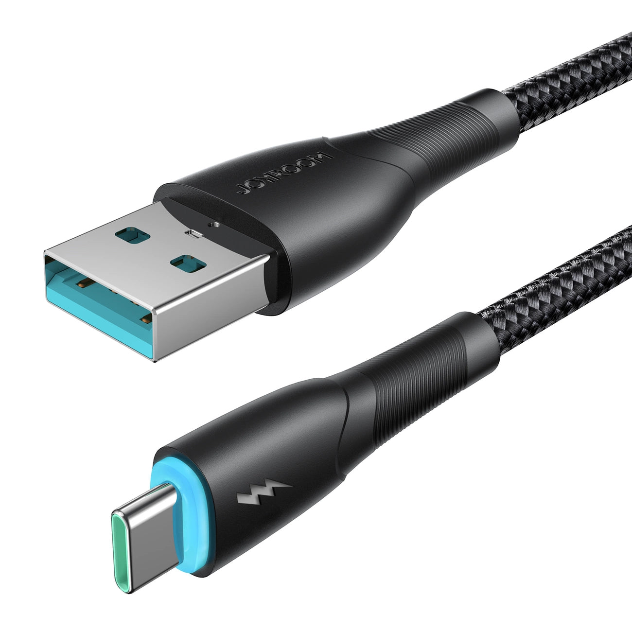 Joyroom Starry Series SA32-AC3 3A USB-A/USB-C-Kabel 1 m – schwarz