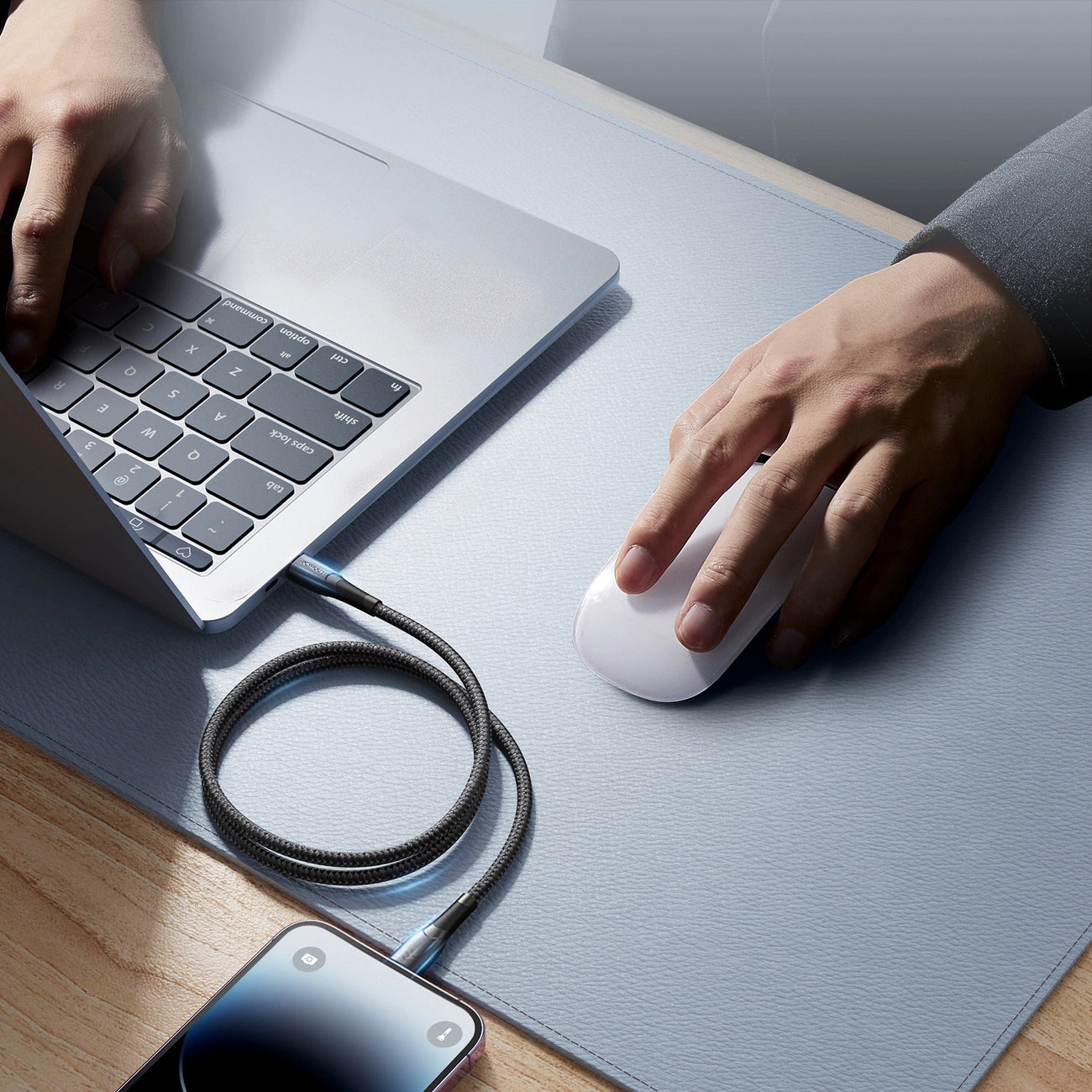 Joyroom Starry Series SA32-AL3 3A USB-A / Lightning Kabel 1m - schwarz