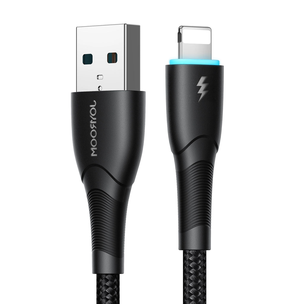 Joyroom Starry Series SA32-AL3 3A USB-A / Lightning Kabel 1m - schwarz