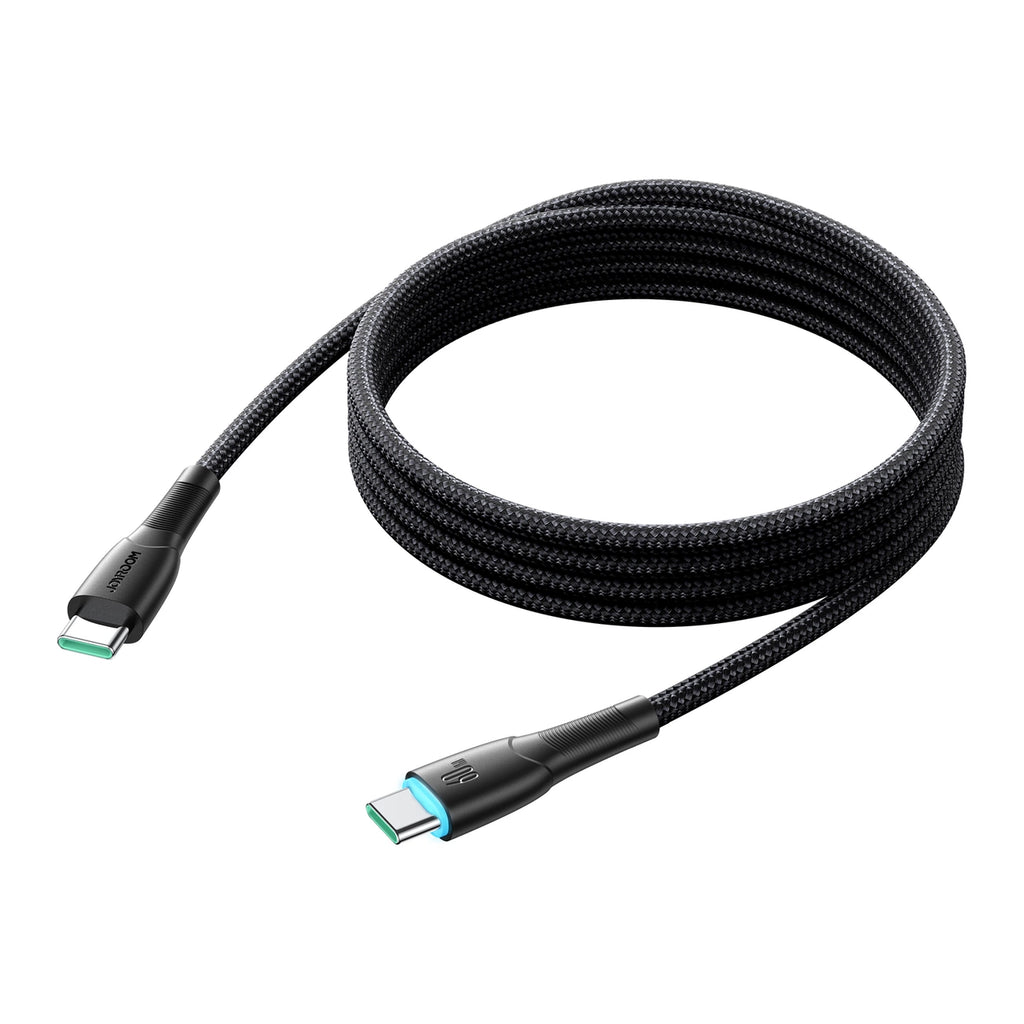 Joyroom Starry Series SA32-CC3 USB-C / USB-C Kabel 60W 1m - schwarz