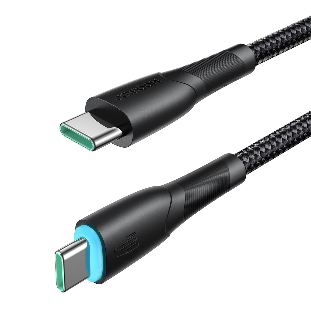 Joyroom Starry Series SA32-CC3 USB-C / USB-C Kabel 60W 1m - schwarz