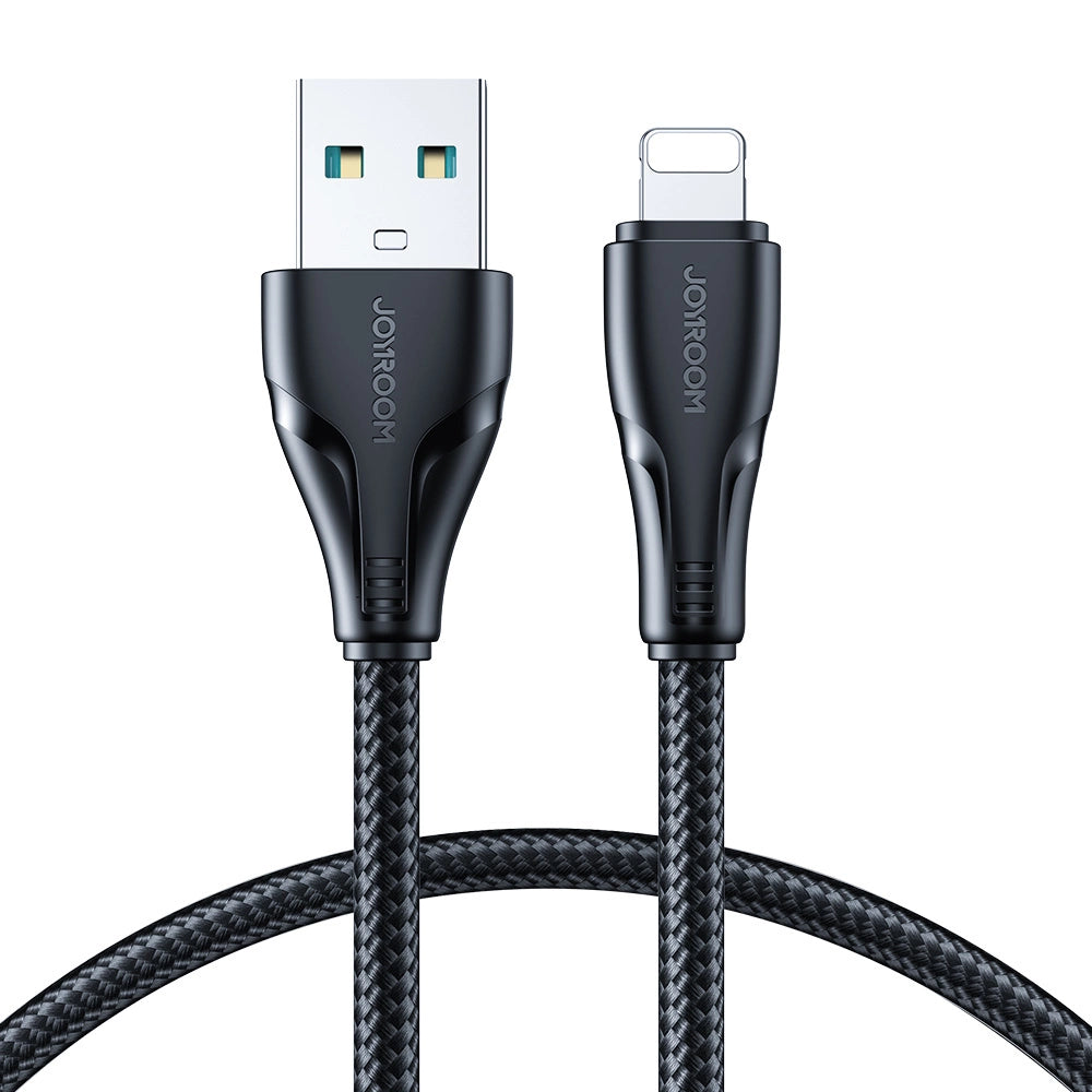 Joyroom Surpass Series A11 USB-A / Lightning 2,4A-Kabel 1,2 m – Schwarz