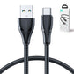 Joyroom Surpass Series A11 USB-A / USB-C 3A Kabel 1,2 m - Schwarz