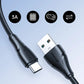 Joyroom Surpass Series A11 USB-A / USB-C 3A Kabel 1,2 m - Schwarz