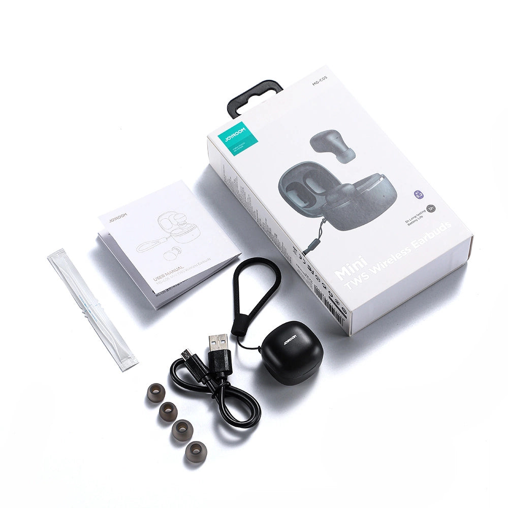 Joyroom TWS IP54 kabellose In-Ear-Kopfhörer schwarz (MG-C05)