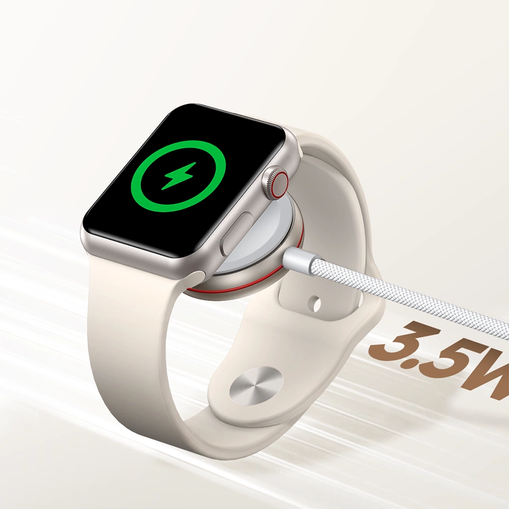 Joyroom induktives Ladegerät für Apple Watch 1,2 m weiß (S-IW011)