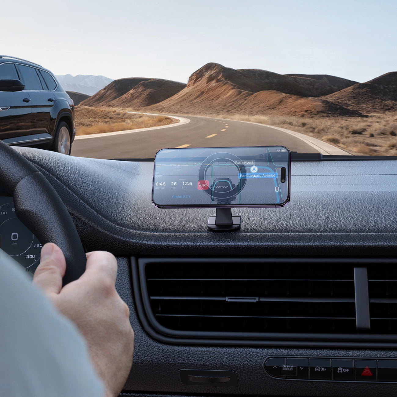 Joyroom magnetische Autohalterung für Cockpit/Armaturenbrett schwarz (JR-ZS376)