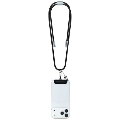Karl Lagerfeld CBDY Ikonik Charm USB-C-Kabel / USB-C-Lanyard – Schwarz