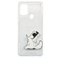 Karl Lagerfeld Choupette Fun Case für Samsung Galaxy M21 - Transparent