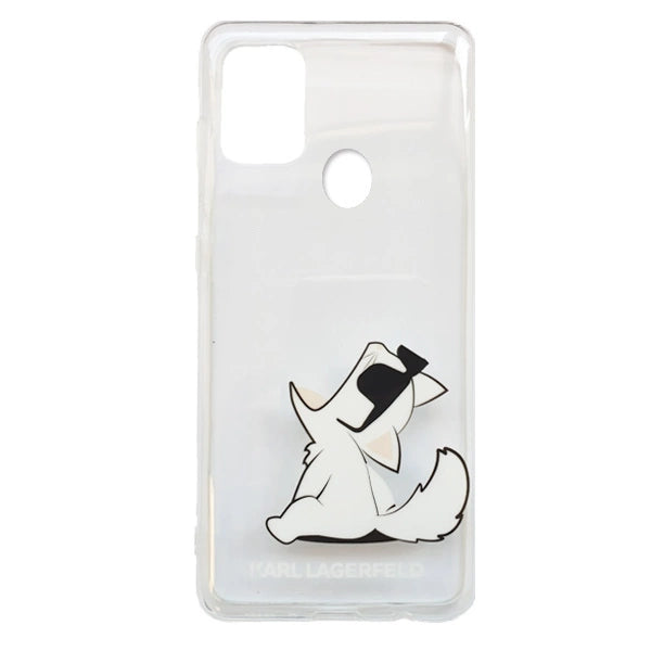 Karl Lagerfeld Choupette Fun Case für Samsung Galaxy M21 - Transparent