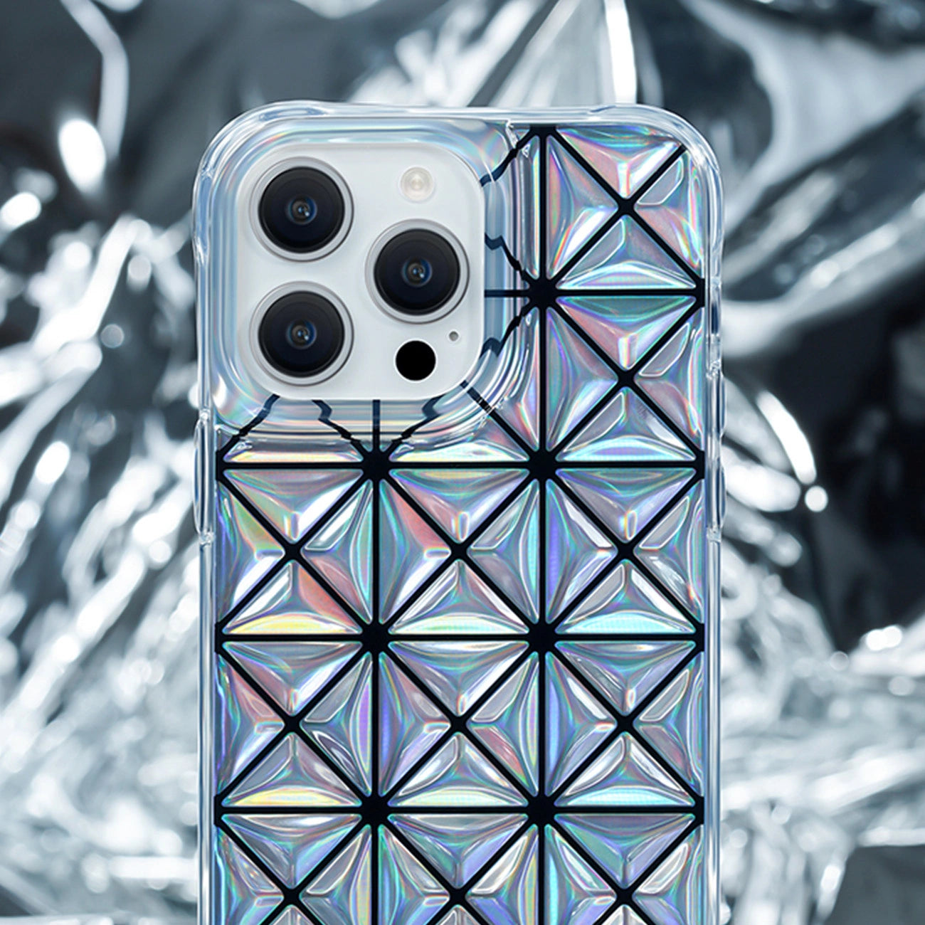 Kingxbar Miya Series Hülle für iPhone 14 Plus Cover Rückseite Laserfarbe