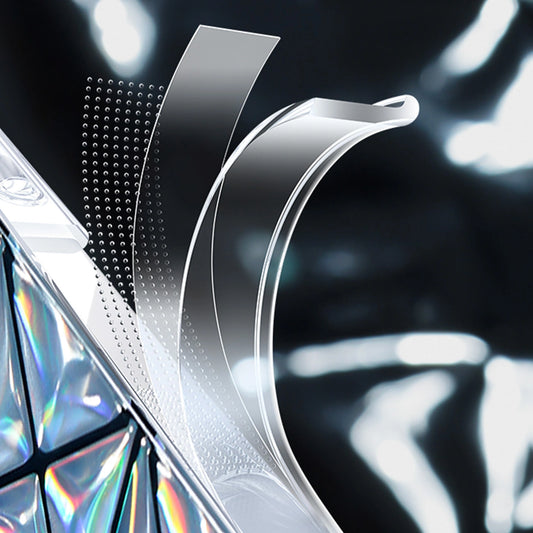 Kingxbar Miya Series Hülle für iPhone 14 Plus Rückseite weiß