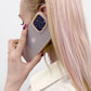 Kingxbar Plain Series Hülle für iPhone 13 Silikonhülle Pink