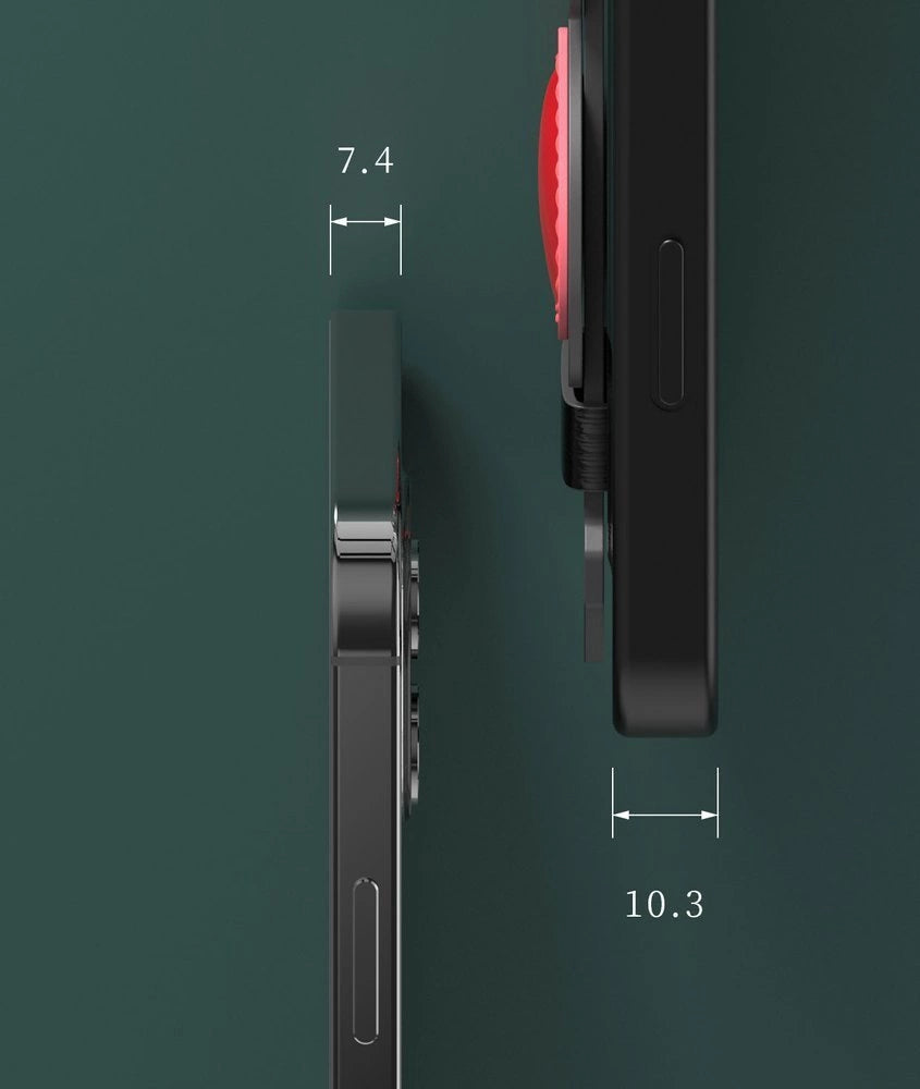 Kingxbar Sweet Series Gel-Hülle verziert mit originalen Swarovski-Kristallen mit Ständer iPhone 12 Pro / iPhone 12 grün