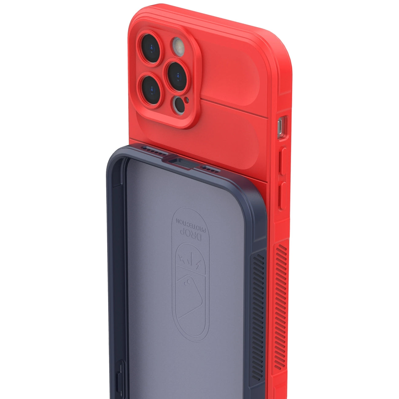 Magic Shield Case Hülle für iPhone 12 Pro Max flexible gepanzerte dunkelblaue Hülle