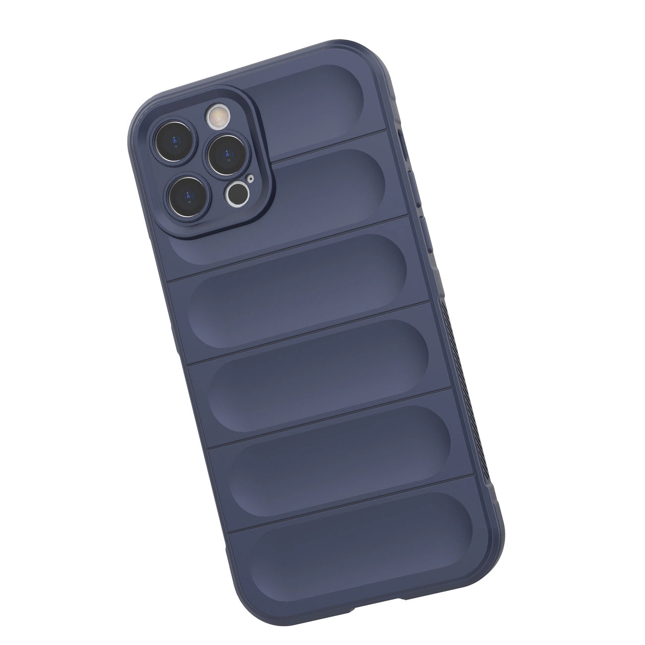 Magic Shield Case Hülle für iPhone 12 Pro Max flexible gepanzerte dunkelblaue Hülle
