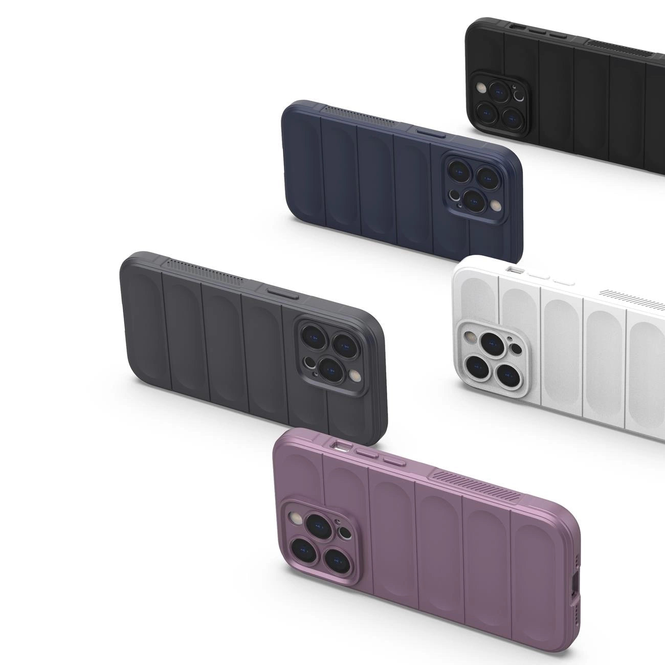 Magic Shield Case für iPhone 13 Pro Max flexible gepanzerte burgunderrote Hülle