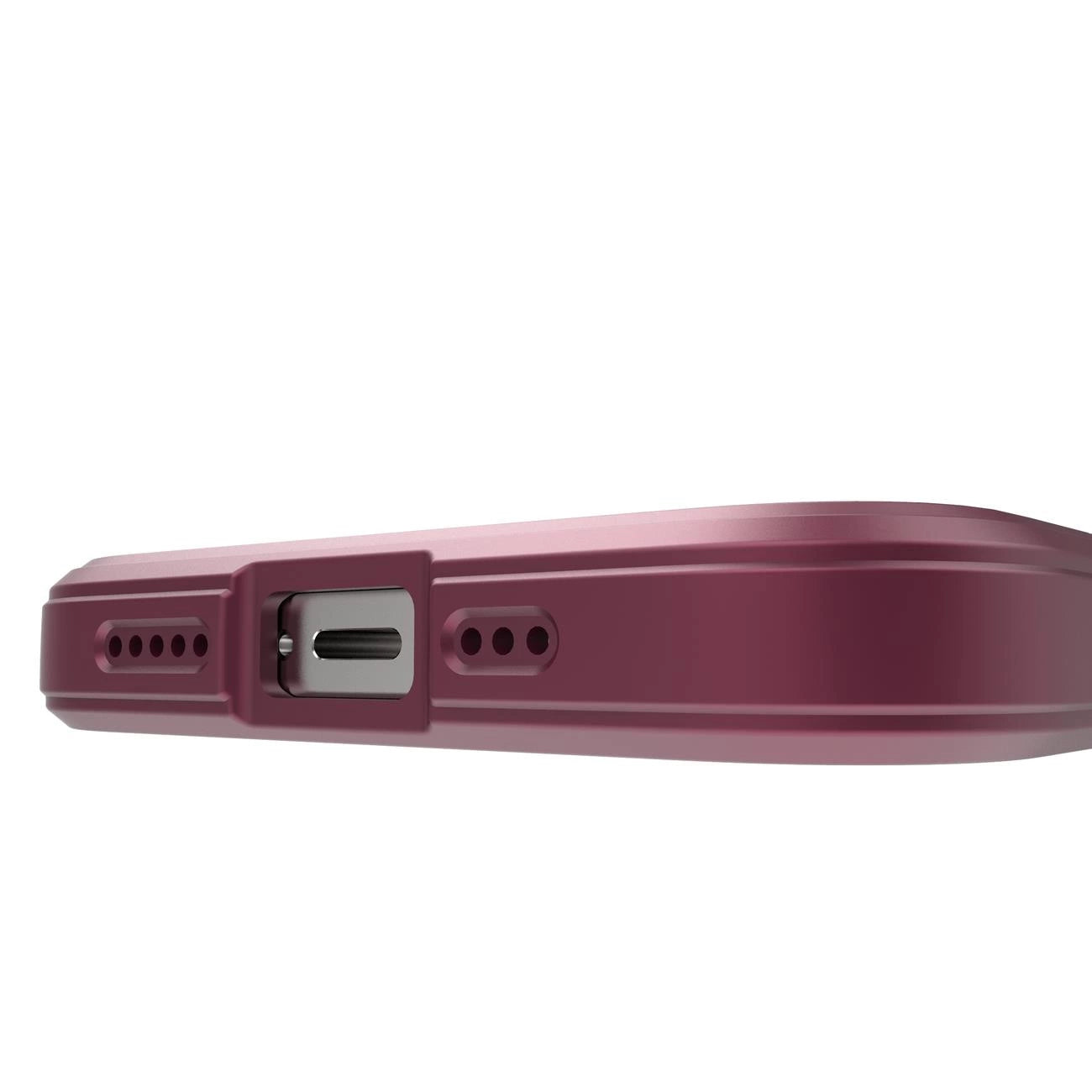 Magic Shield Case für iPhone 13 Pro Max flexible gepanzerte burgunderrote Hülle