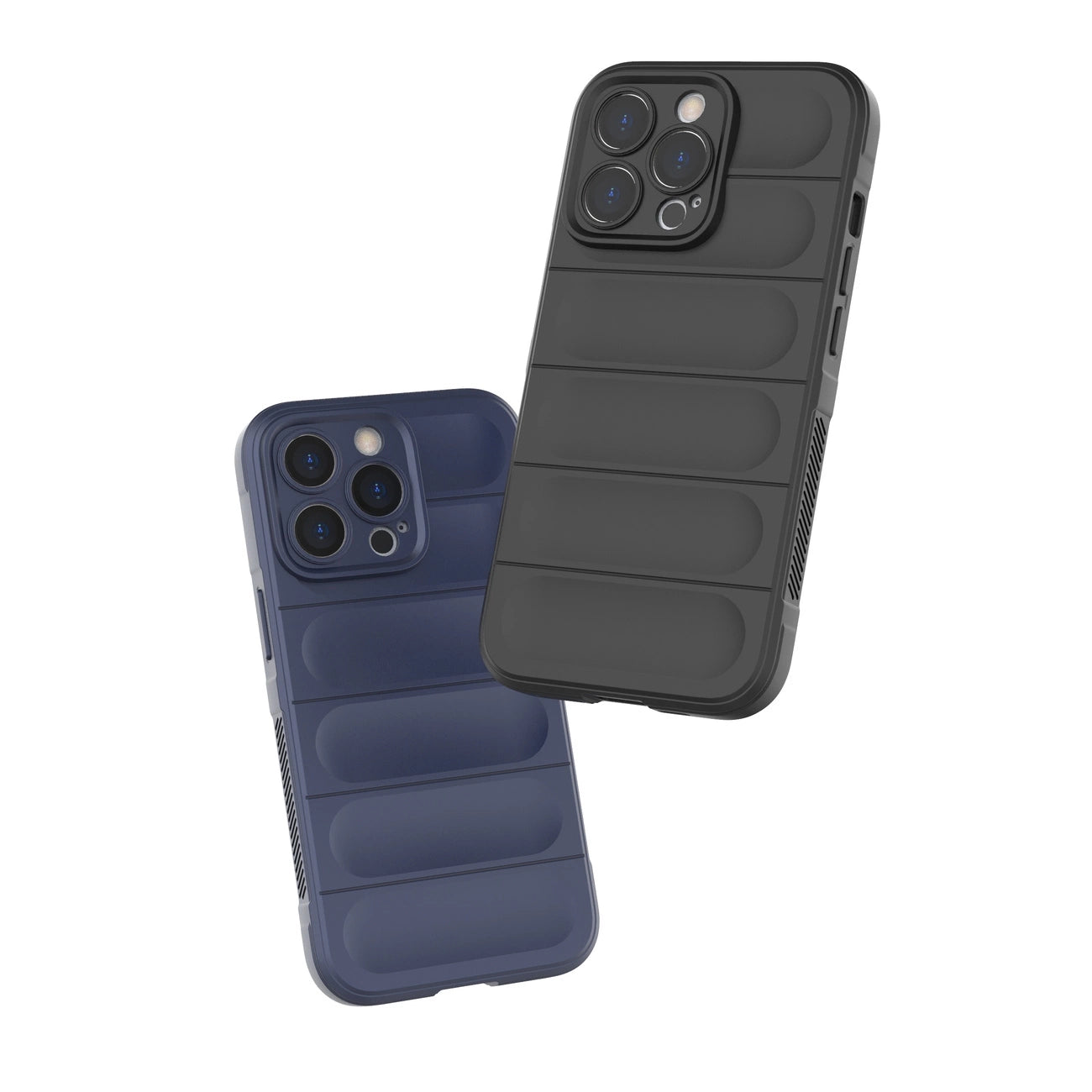 Magic Shield Case für iPhone 13 Pro flexible gepanzerte Hülle dunkelblau