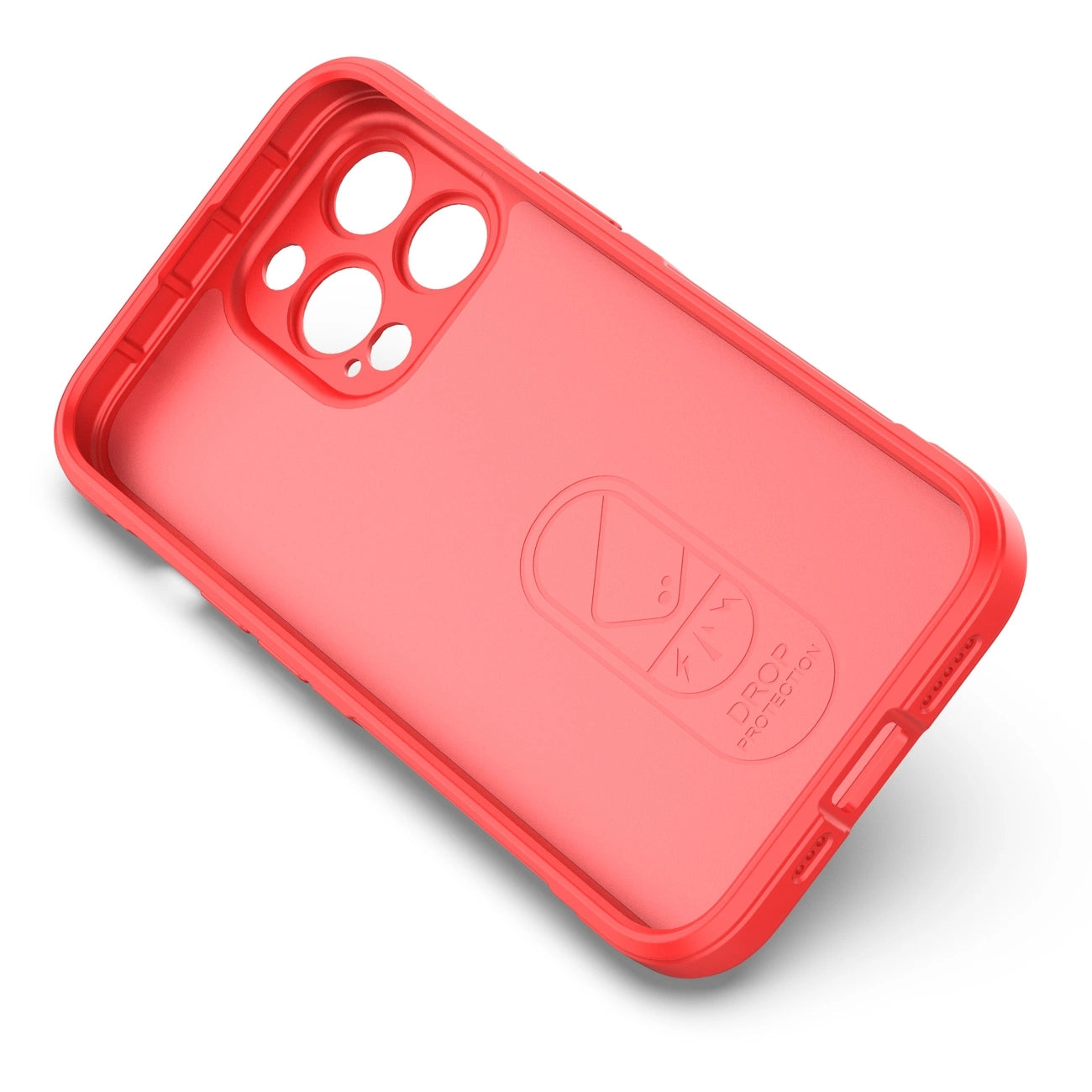 Magic Shield Case für iPhone 13 Pro flexible gepanzerte Hülle rot