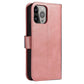 Magnet Case booktype case schutzhülle aufklappbare hülle für iPhone 13 Pro Max rosa