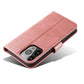 Magnet Case booktype case schutzhülle aufklappbare hülle für iPhone 13 Pro Max rosa