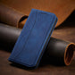Magnet Fancy Case Case für iPhone 13 Pro Max Tasche Kartenetui Kartenhalter Blau