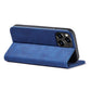 Magnet Fancy Case Hülle für iPhone 14 Flip Cover Wallet Stand blau