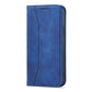 Magnet Fancy Case Hülle für iPhone 14 Pro Flip Cover Wallet Stand blau