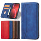 Magnet Fancy Case Hülle für iPhone 14 Pro Flip Cover Wallet Stand blau