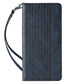 Magnet Strap Case für iPhone 12 Pro Max Tasche Wallet + Mini Lanyard Anhänger Blau