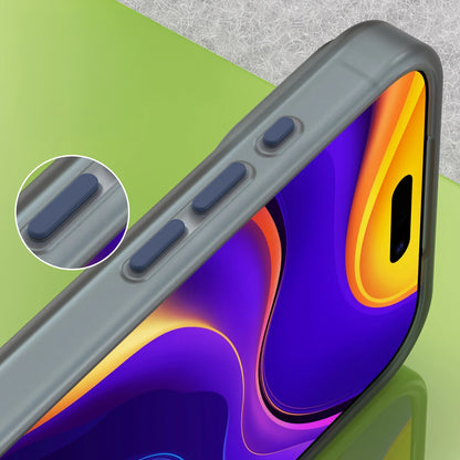 Magnetische Schleifhülle für iPhone 17 Pro, kompatibel mit MagSafe – Mattblau