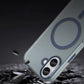 Magnetische Schleifhülle für iPhone 17, kompatibel mit MagSafe – Mattblau