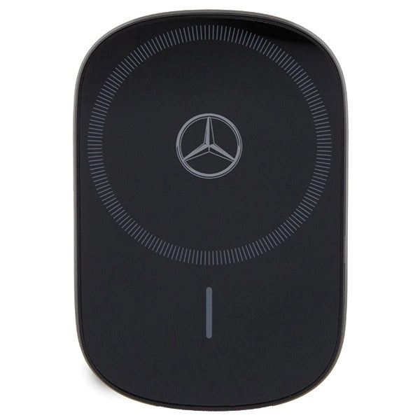 Mercedes MEWCCGSLK 15W Induktionshalter für Lüftungsschlitze/Glas schwarz/schwarz Silver Stars MagSafe