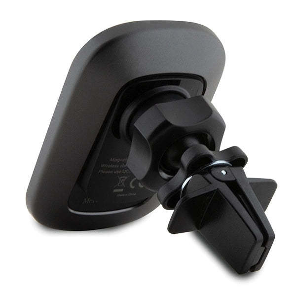 Mercedes MEWCCGSLK 15W Induktionshalter für Lüftungsschlitze/Glas schwarz/schwarz Silver Stars MagSafe