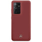 Mercedes Silicone Line Case für Samsung Galaxy S21 Ultra - Rot