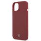 Mercedes Silicone Line Case für iPhone 13 mini - Rot